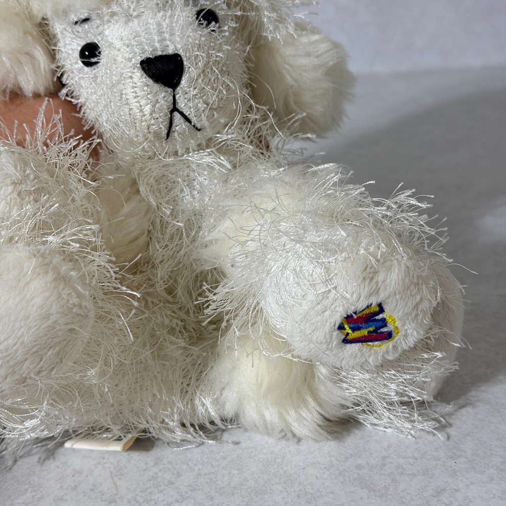 Ganz Webkinz White Poodle Plush Stuffed Animal Toy W Logo HM014 Retired - Picture 5 of 5